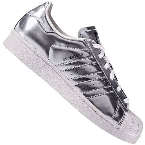 adidas damen sneaker superstar silber|adidas superstar shoes.